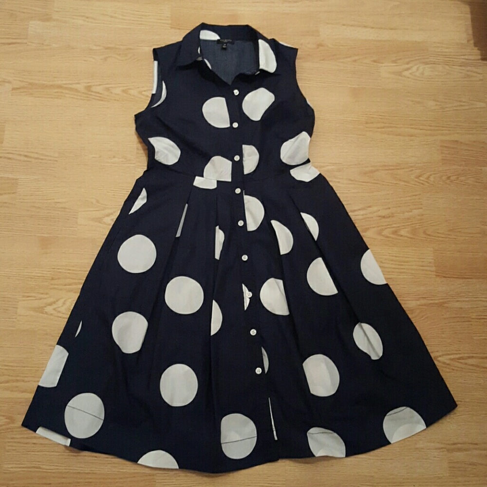 Talbots polka dots dress - Picture 6 of 7